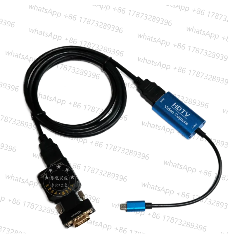 

Карта видеозахвата высокой четкости VGA, драйвер USB/type-C, автоматическое распознавание с записью синхронизации звука, 1080P