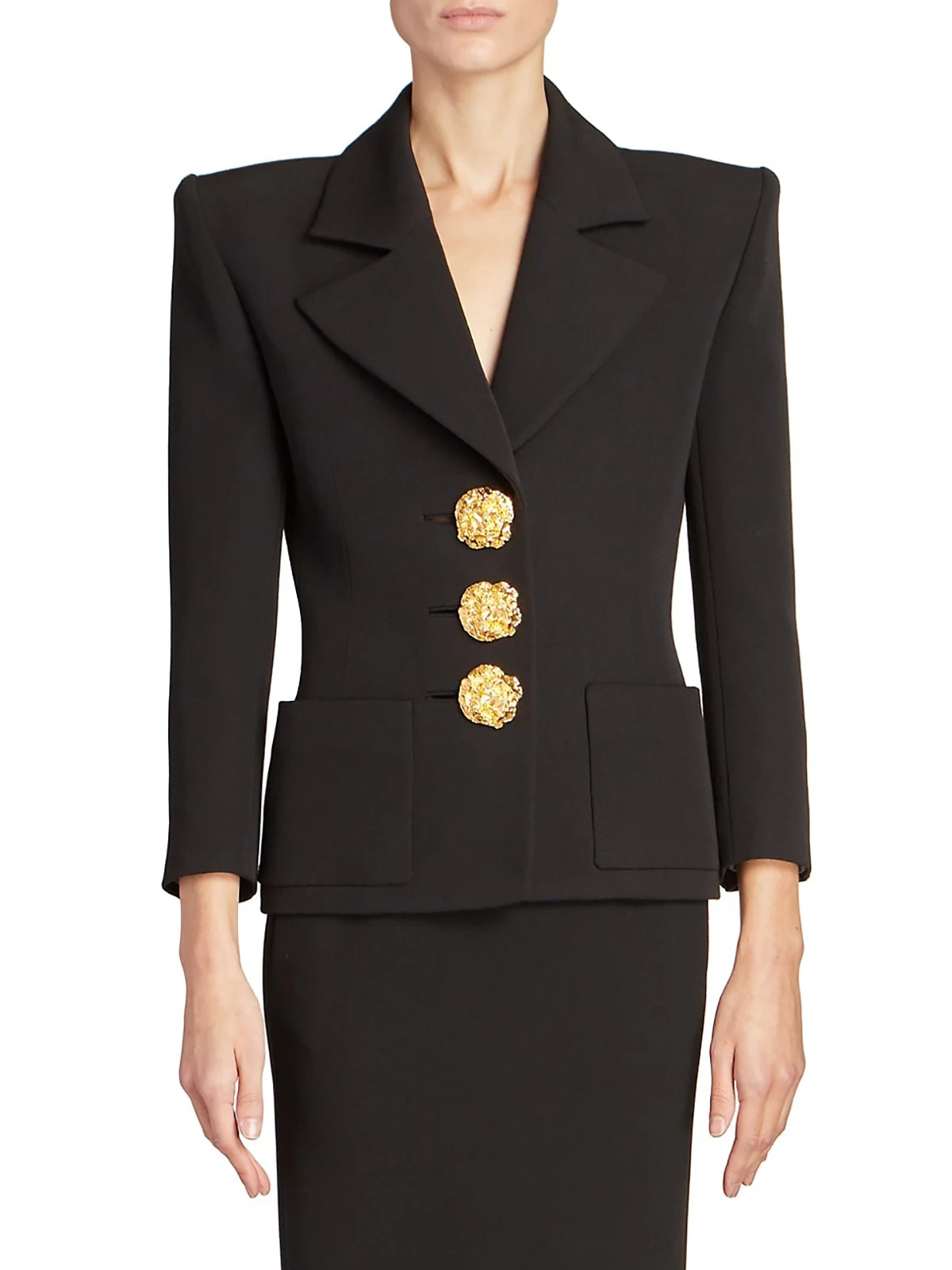 Spring Elegant Mother of the Bride Suit Black Skirts Sets Office Lady Evening Party Blazer Guest Wear 2 Pieces