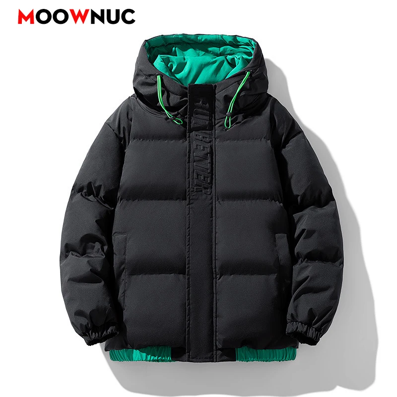 Men's Fashion Windbreaker Parka Winter Jacket Male Coat Men Streetwear Autumn Overcoat Windproof Casual Warm Hombre Outdoors