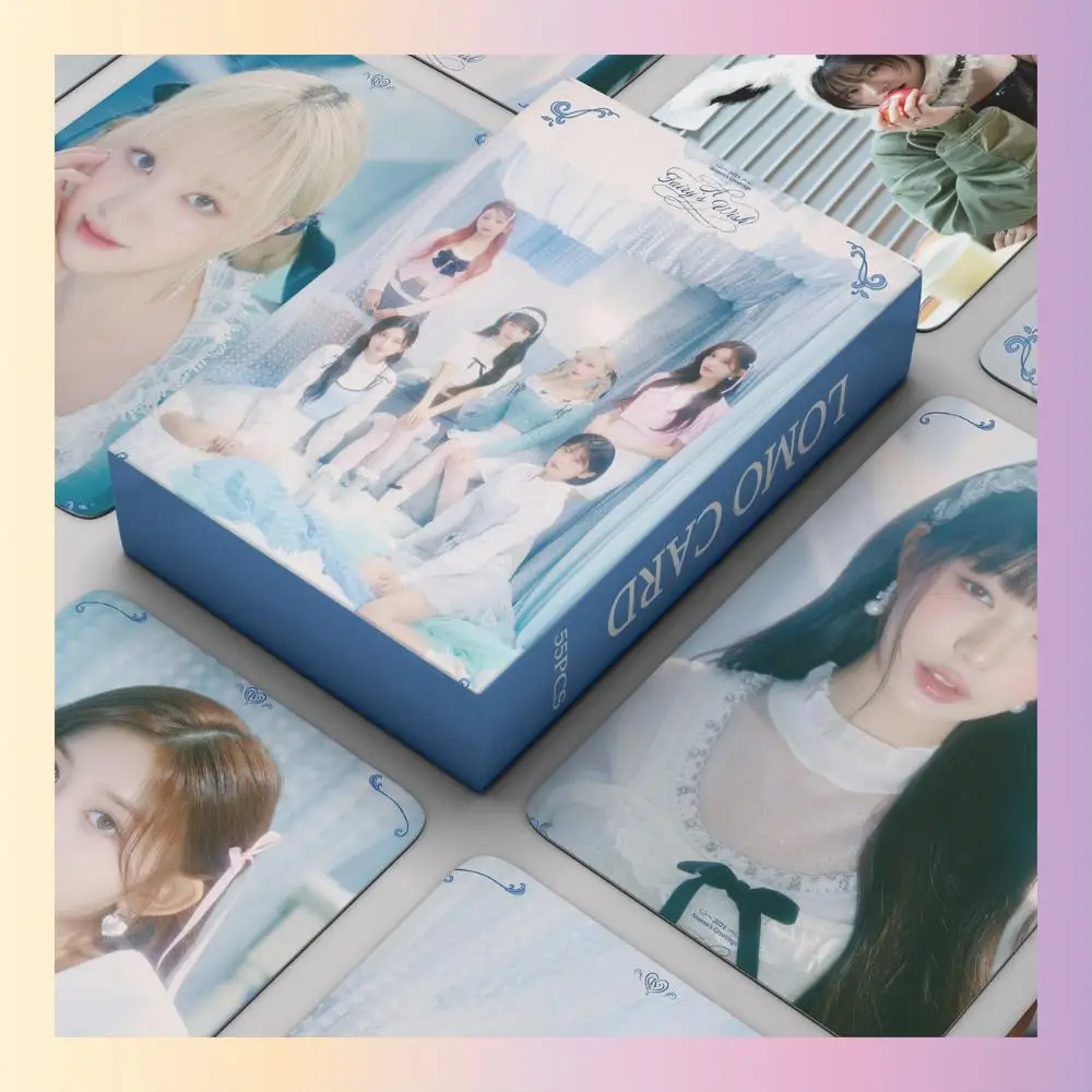 XIURAN 55Pcs/Box IVE A Fairy's Wish Mini Album Photocard KPOP Lomo Card (READY STOCK)