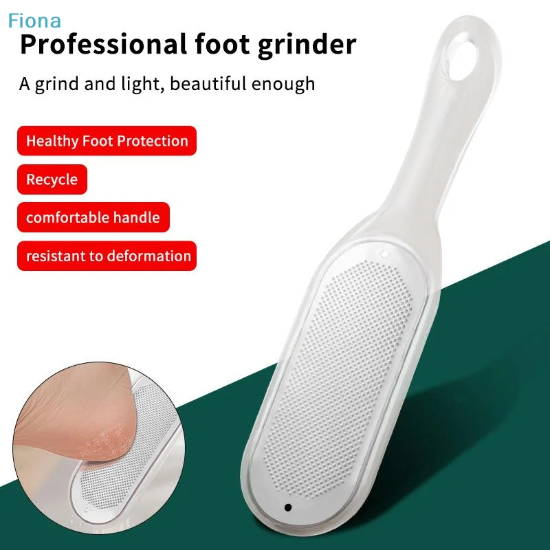 ✔ Herramientas de Pedicura: Lima Exfoliante de Doble Cara de Acero Inoxidable para Talones y Callosidades