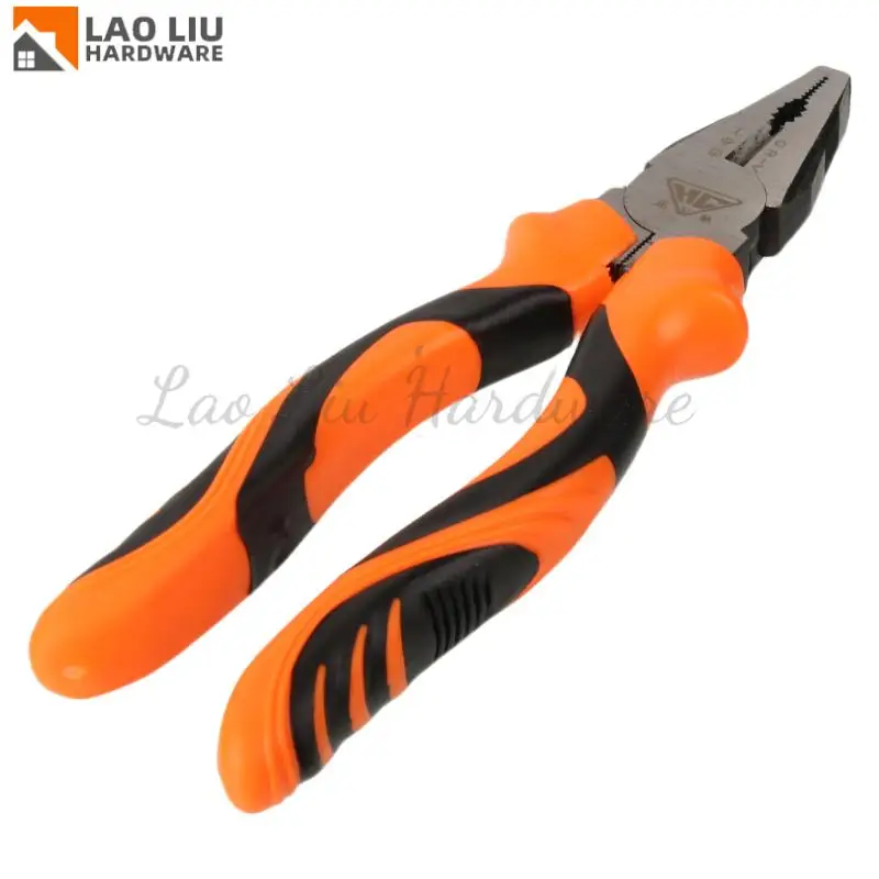 

Hardware tool 8-inch steel wire pliers with anti slip handle for cutting strong household electrical pliers