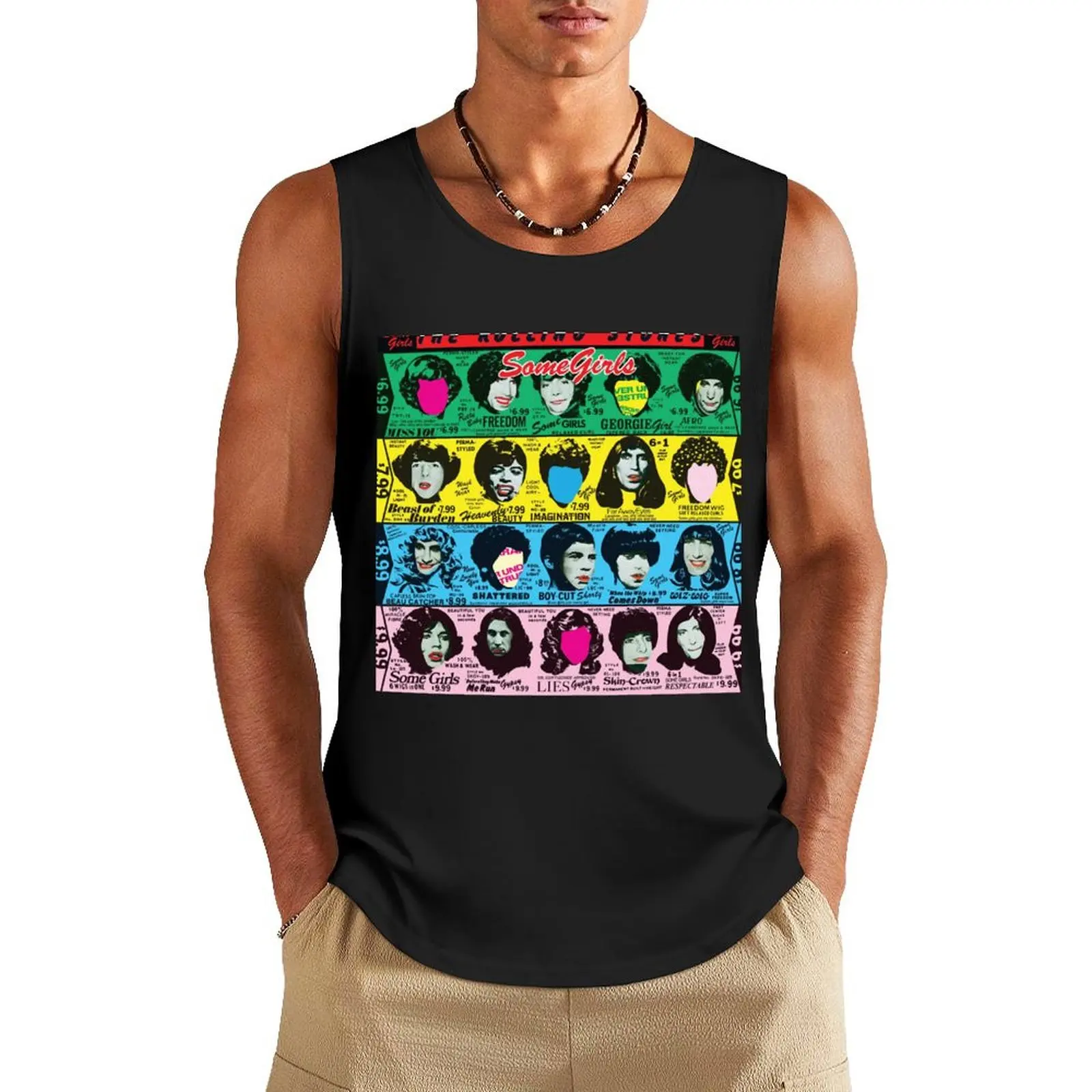 some girls album Essential Tank Top sleeveless shirt man gym Man sleeveless shirt Top