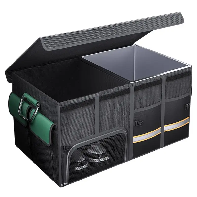 

Car Organizer Bag Car Trunk Organizer Anti Slip Compartment Boot Storage Organizer Tool Car Storage Bag Organizer For Trunk