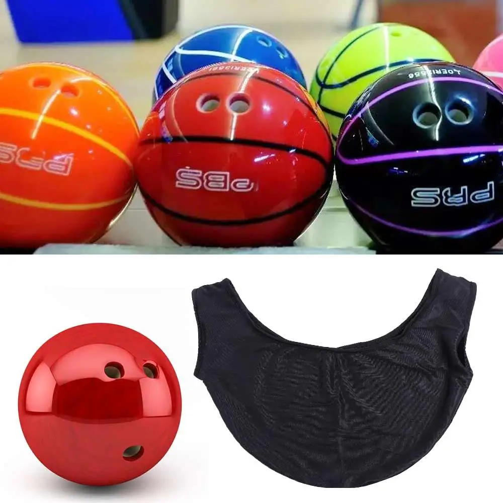 Elasticity Bowling Ball Cleaning Bag Washable Ball Carrier Bowling Ball Polisher 3-in-1 Black Bowling Cleaner Carry Bag