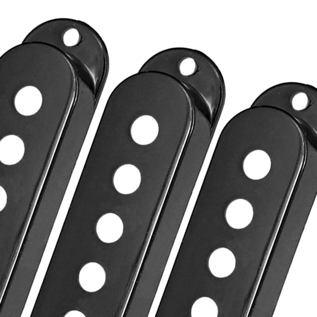 Premium Plastic Humbucker Pickup Cover Set for Electric Guitar SSS Single Coil for Fender ST SQ Parts