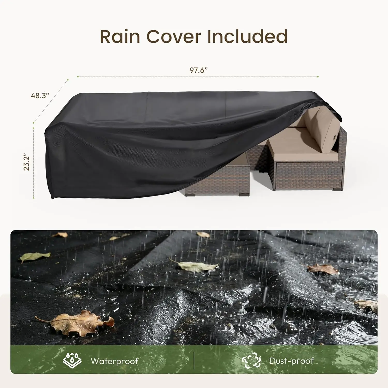 Thumbnail 4 - #1 Budget Rattan Garden Sofa Sets for Smart Shoppers