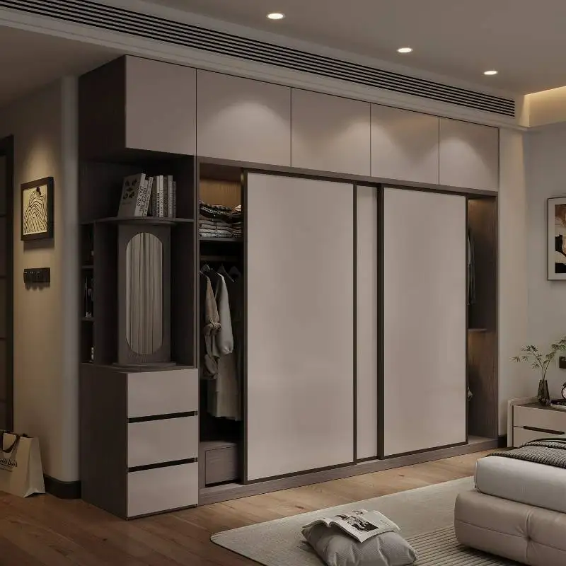 

Customized Adults Wardrobe Closet Modern Drawers Corner Open Wardrobes Space Saving Sliding Muebles Para Hogar Furniture Home
