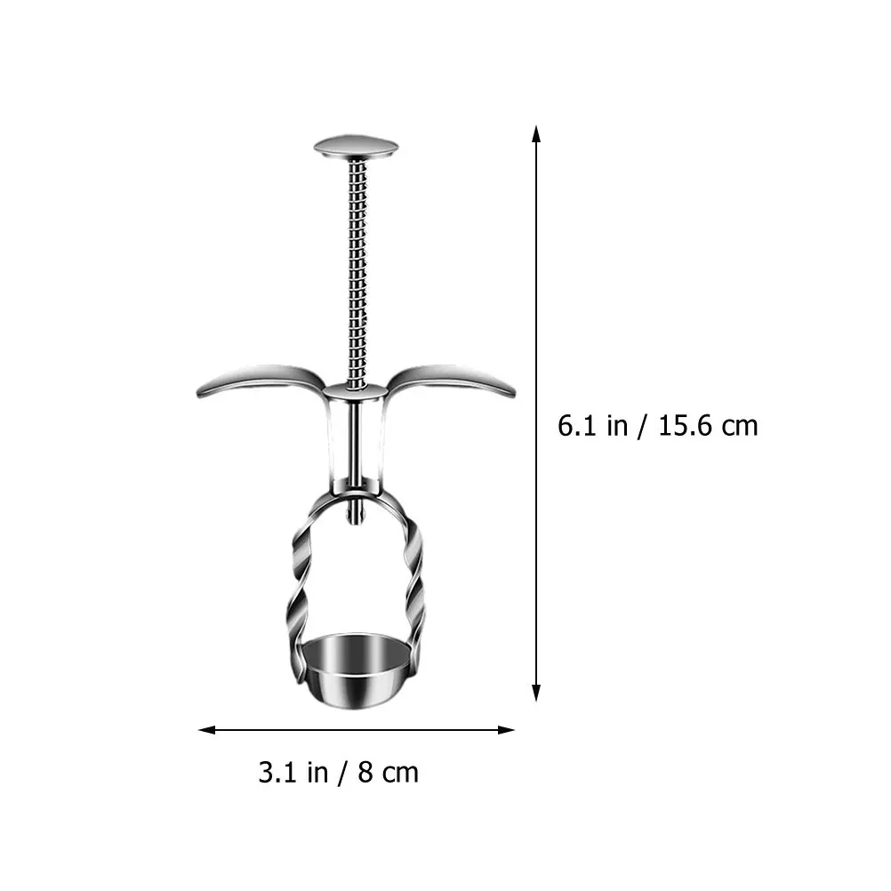 Stainless Steel Cherry Pitter Red Date Core Remover Fruit Core Removing Tool Portable Kitchen Essential for Home Office Travel