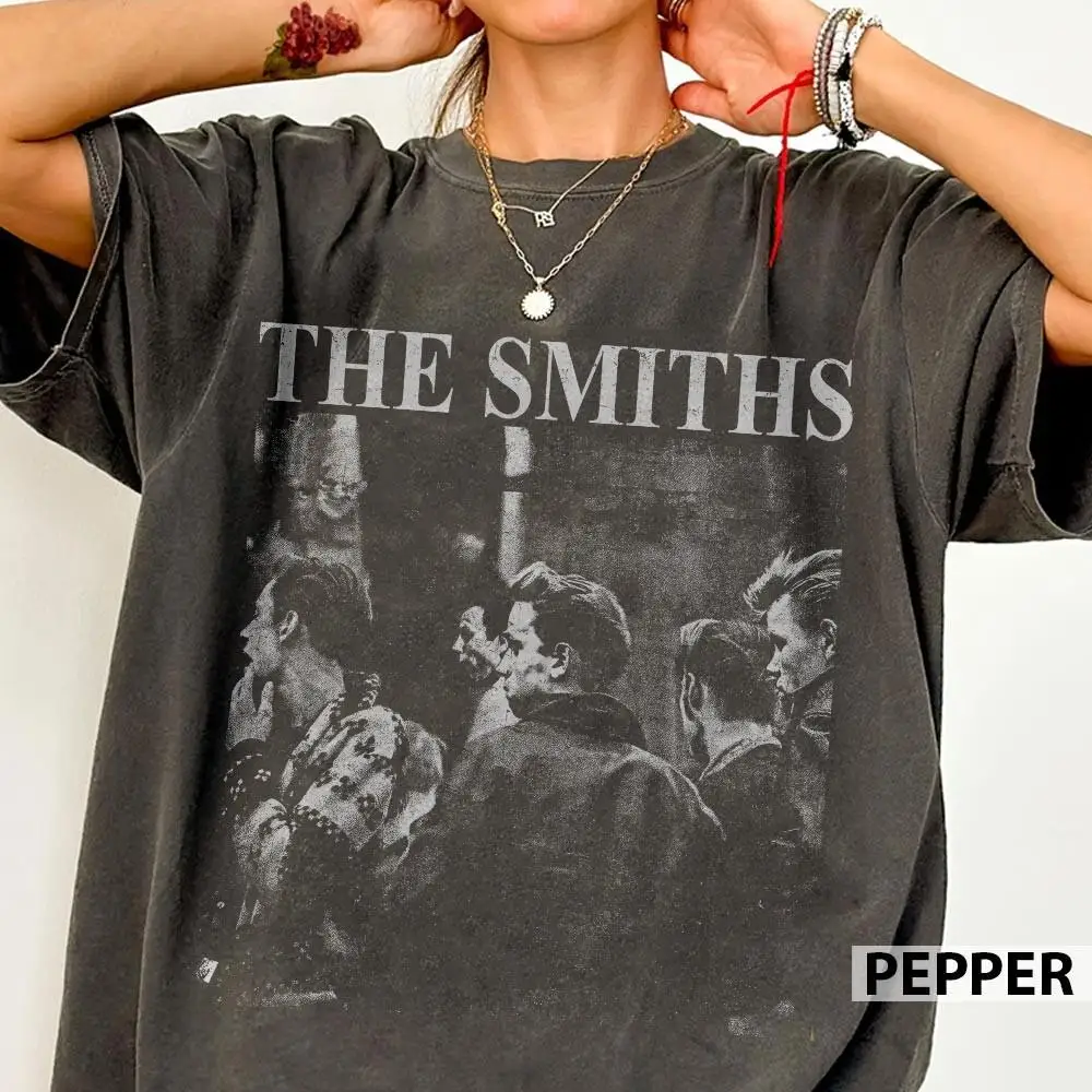 The Smiths Vintage Shirt High Quality Summer Round Neck Printed T-shirt
