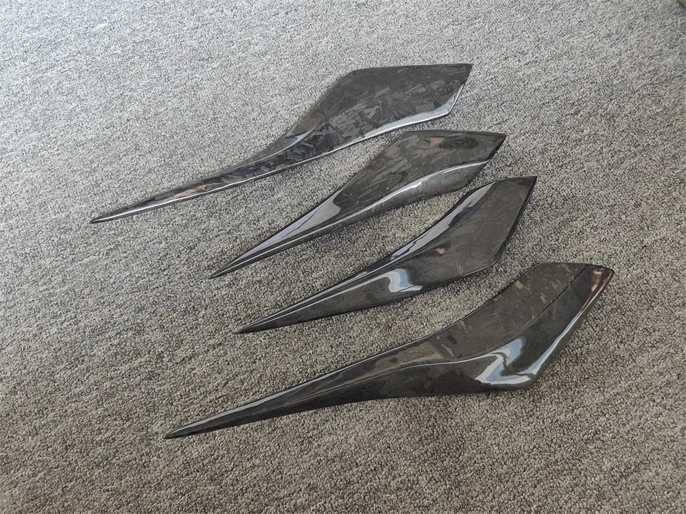 EB Style Forged Pattern Fender Vent Front and Rear Splitter for . I8 Body Kit