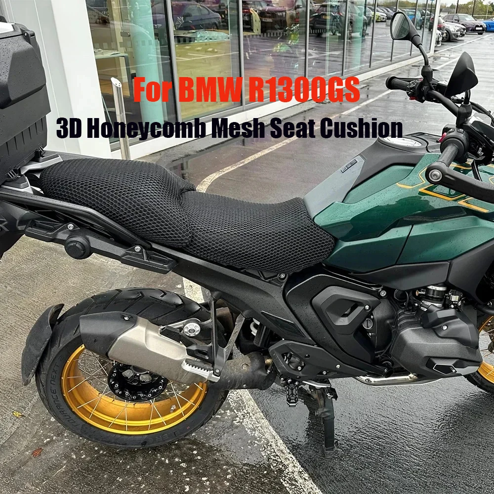 

Чехол на сиденье для BMW R1300GS, чехол на сиденье R 1300GS R1300 GS, мотоциклетная трехмерная сетчатая подушка на сиденье, чехол на сиденье, защитная подушка на сиденье