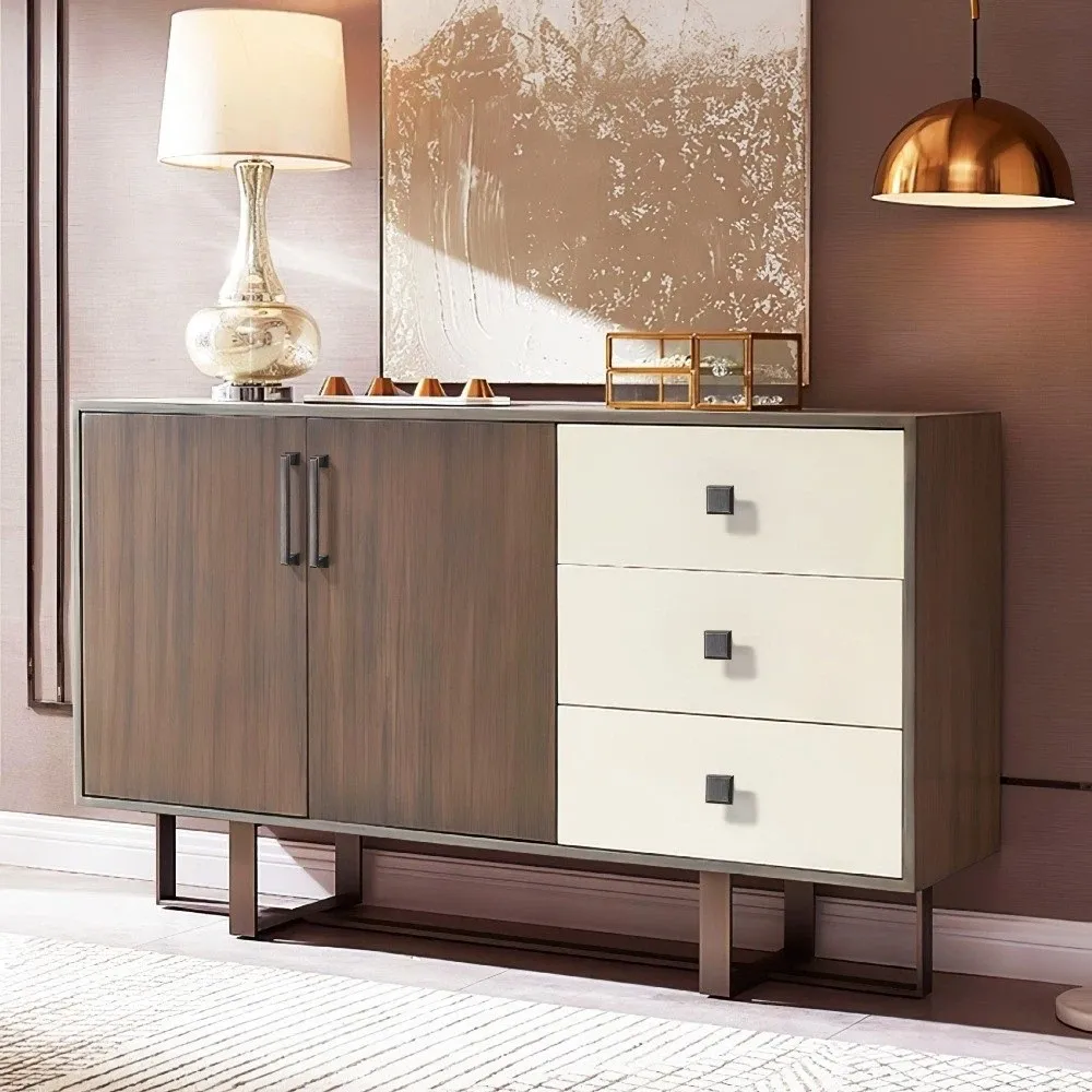 Modern Zinc Alloy Cabinet Handles Thick Solid Solid Construction Drawer Pulls Square Wardrobe Pulls Furniture Hardware