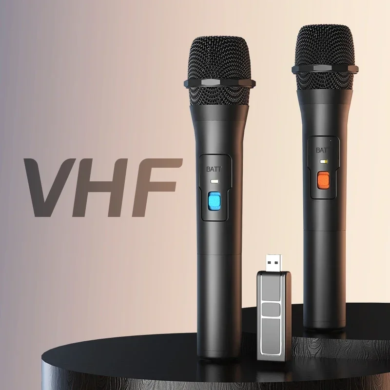 Wireless Handheld Microphone For Recording Stage Speakers Singing Parties Karaoke ABS Paint Universal Wireless Microphone 2024