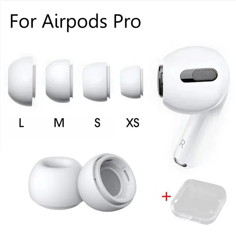 Eartips For Airpods Pro1/2 Ear Pads Silicone Case Pressure Relief Hole Ear Caps Cushion Eartips Buds Earphone Air Pods Pro