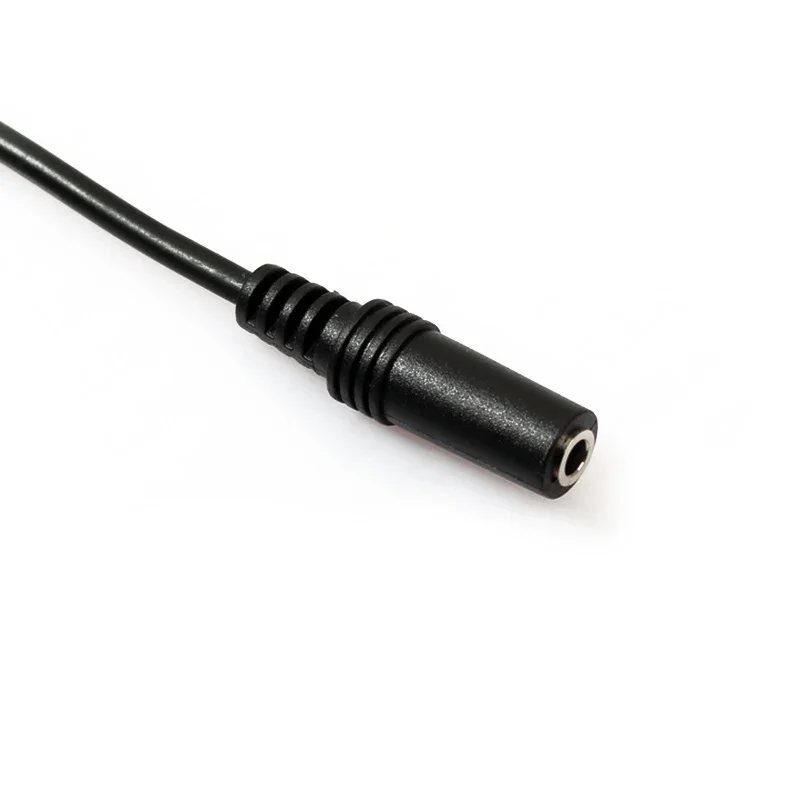 ใหม่0.5/1/2/3เมตร3.5มิลลิเมตรชายกับหญิงเสียงAuxสายหูฟังคอมพิวเตอร์สเตอริโอสายไฟต่อGDeals-15