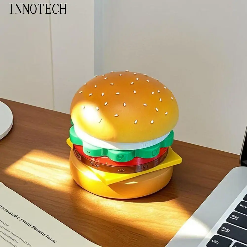 

Креативный вечный календарь для гамбургера с нескользящим дном, многоразовый вращающийся настольный календарь, декоративная вращающаяся дата