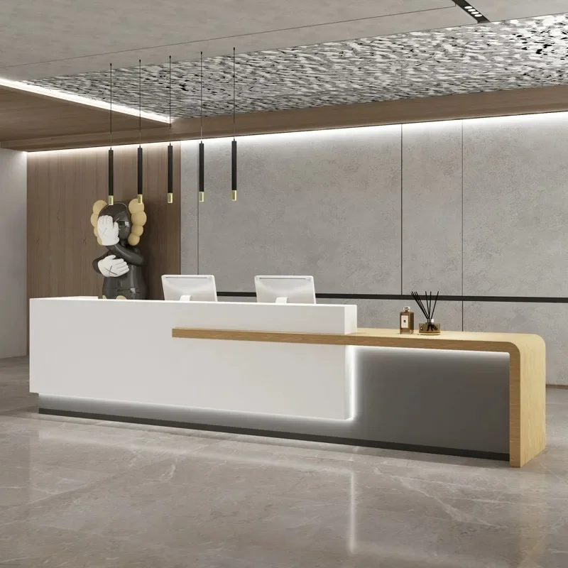 

Pulpit Front Reception Desks Podium Restaurant Tables Pulpitos Standing Office Shop Counter Bar Register Bureau Shop Furniture