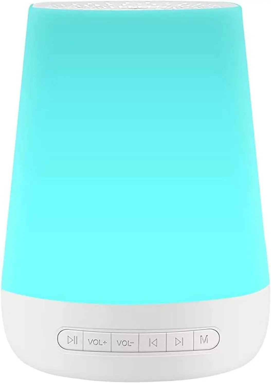 

Desktop White Noise Machine Baby Sleep Sound Machine Colorful Night Light 28 Soothing Sounds 30 Minute/60 Minute/90 Minute Timer