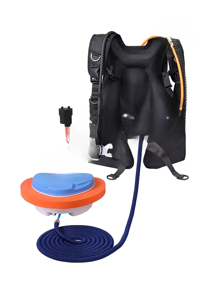 

Diving respirators, scuba equipment, professional deep diving, oxygen cylinders, artificial fish gills