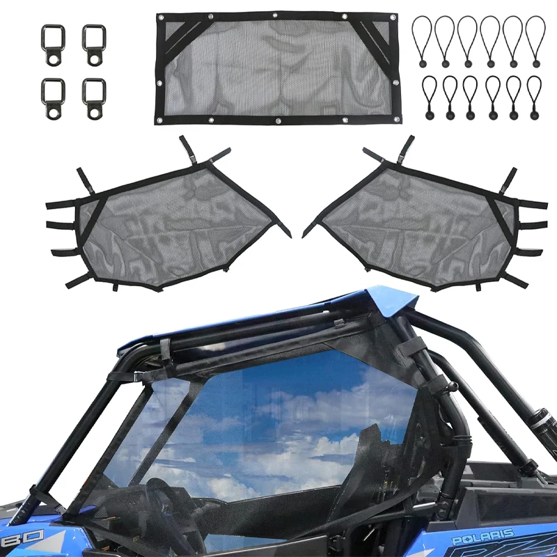 

RZR Shade Nets/UTV Window Net/Roll Cage Mesh Guard for Polaris RZR/ATV Cabs and Roofs