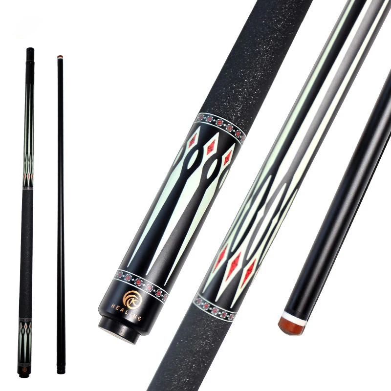 1/2 Joint Carbon Fiber Pool Cue 13.9mm Tip For Precision Play | Snooker Ready | OEM Available