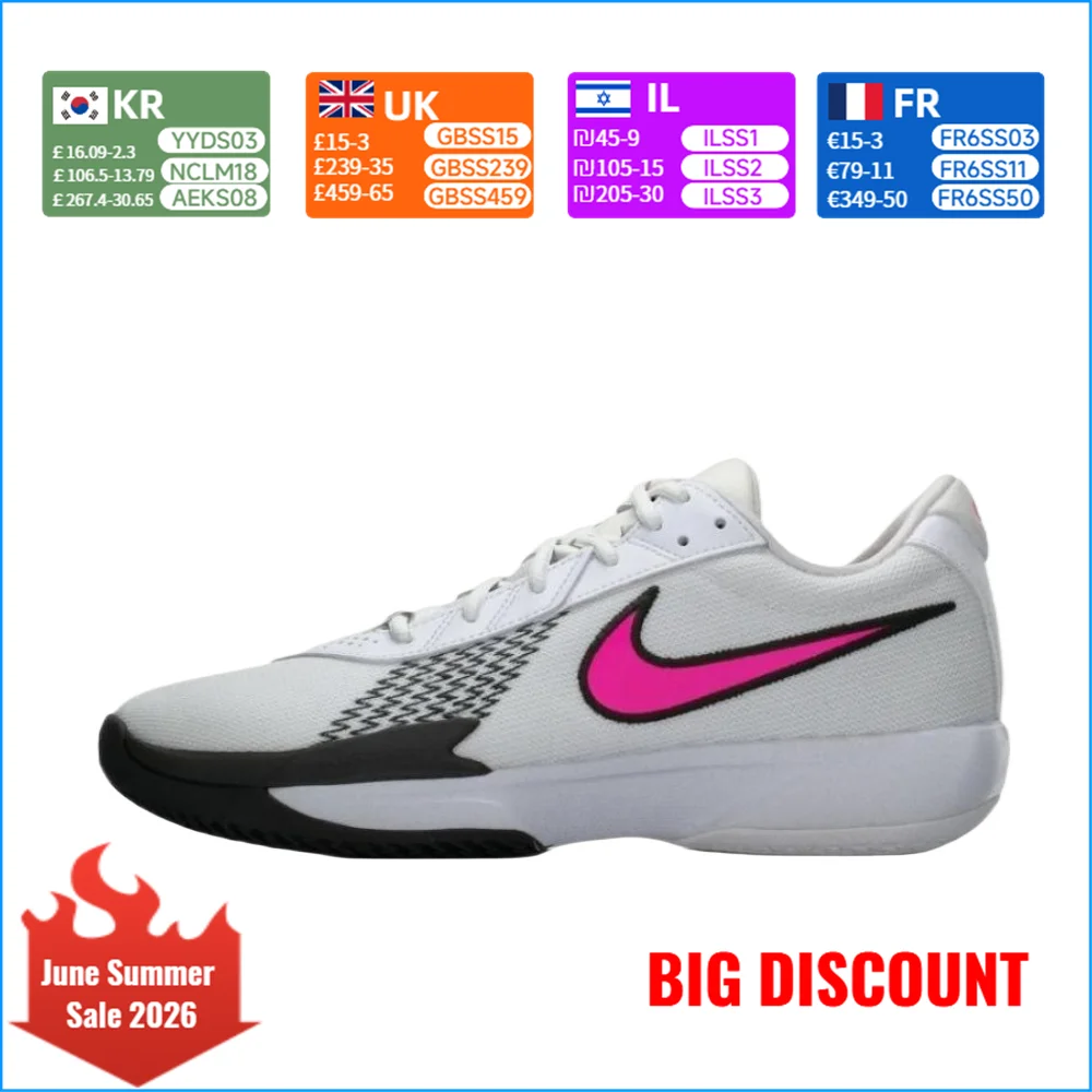 

Nike Air Zoom G.T. CUT Basketball Shoes for Men and Women Lightweight Support, Cushioning, Traction, Durability FB2598-108