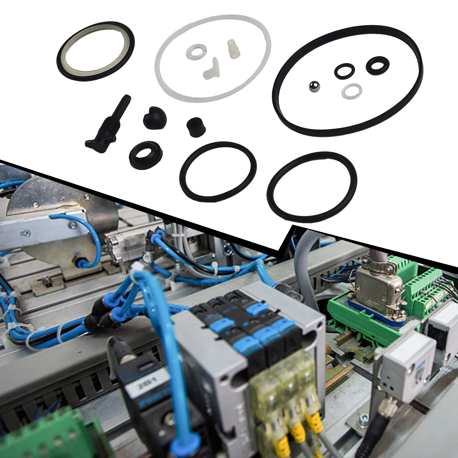 Herramienta de reparación para pieza Jac K, anillo de sello de aceite, parte Vertical grande de 8 toneladas para Kit de reparación Jac K, núcleo de bomba, sello de aceite a prueba de polvo, retorno de aceite