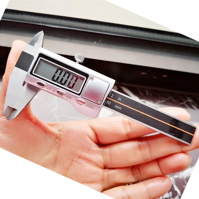 Measuring Tool Stainless Steel Vernier-Caliper Digital Micrometers with Large LCD Screen Calipers Tool for DIY Dropship