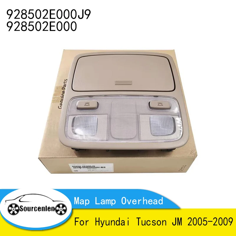 

Band New GenuineOEM 928502E000J9 Map Lamp Overhead For Hyundai Tucson JM 2005-2009 928502E000