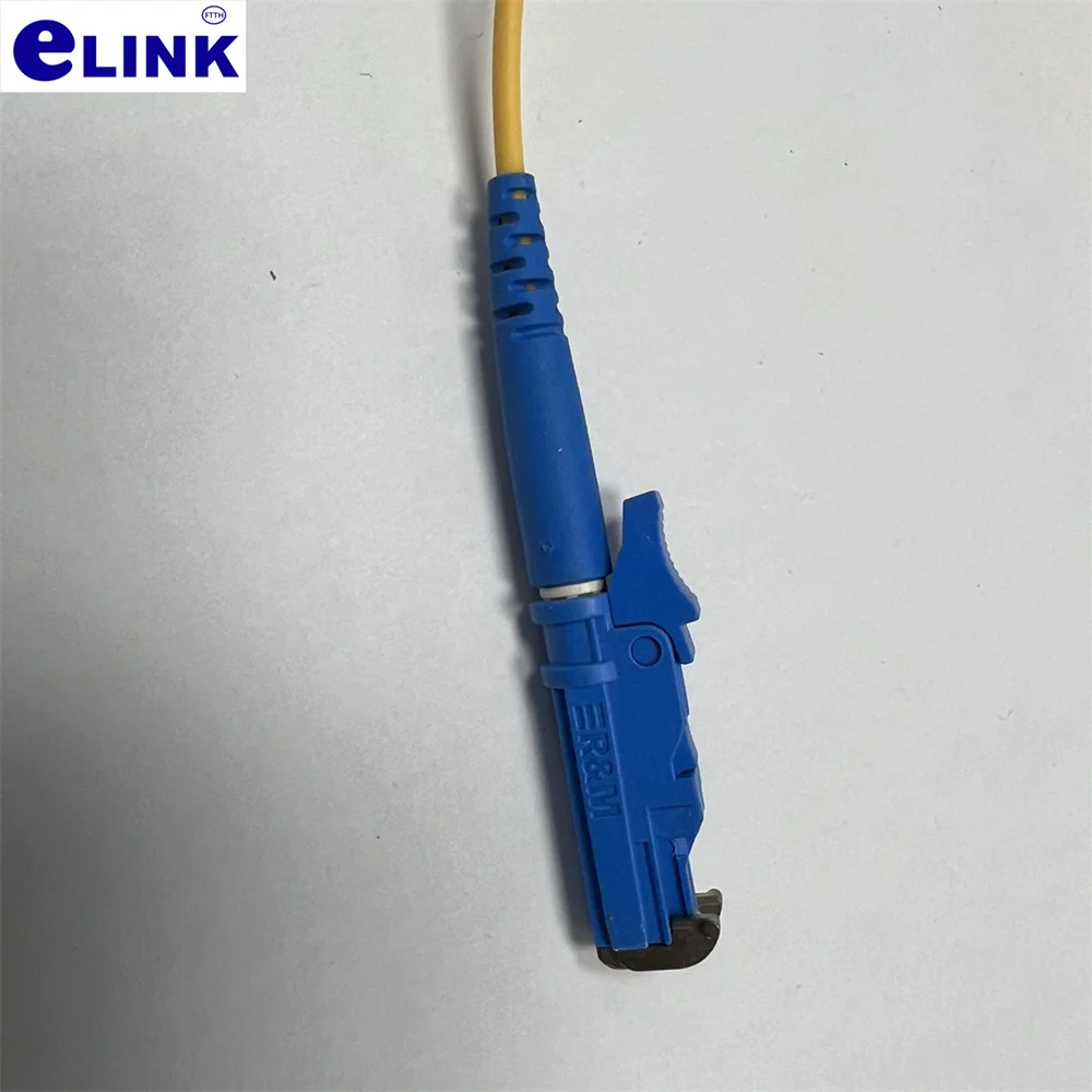 Cable de conexión E2000 de 1M-100M LC FC ST APC SM SX simplex 5m 10m 3m 7m 20m 30m 40m 50m 100m, puente de fibra óptica E2000/APC