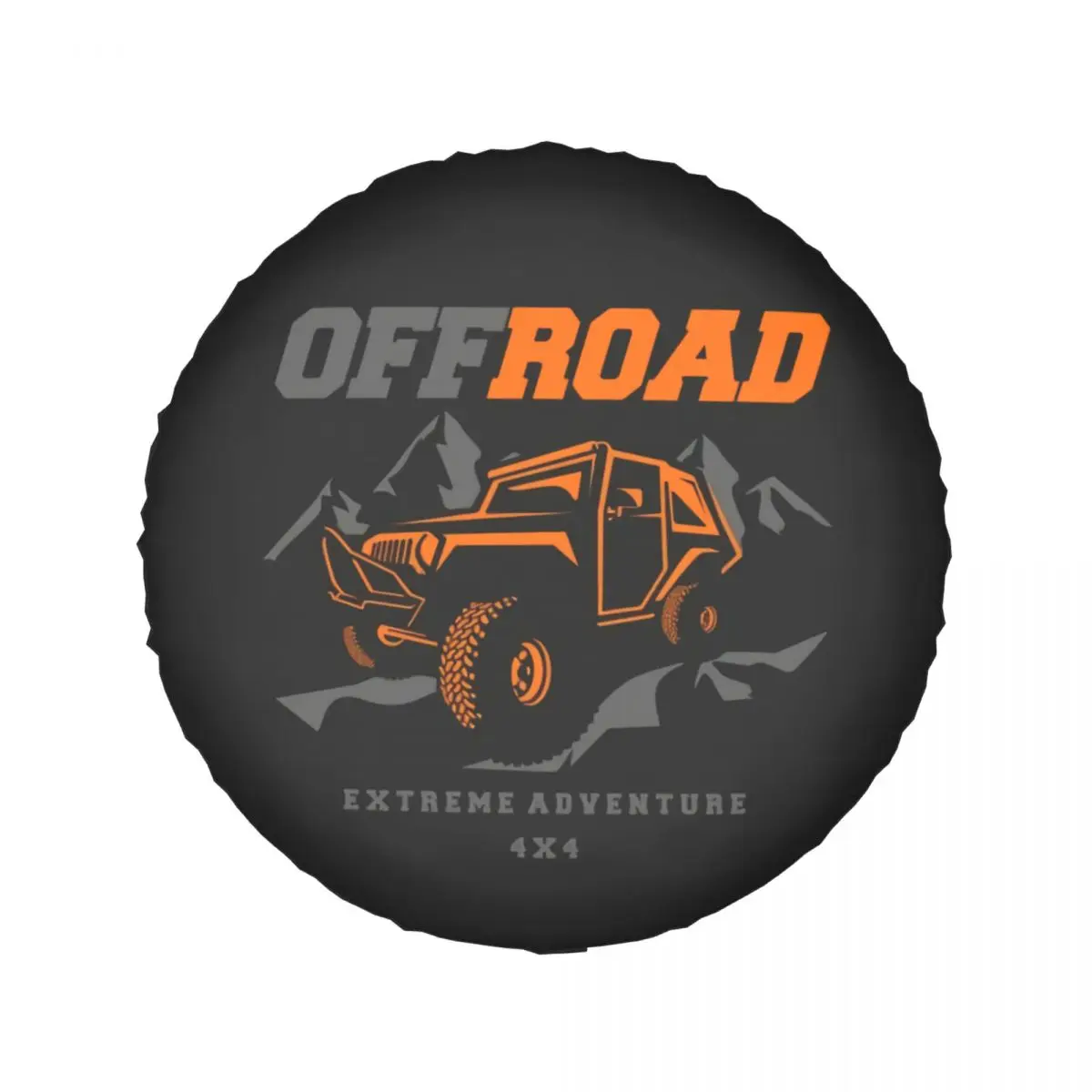 Niestandardowy 4x4 Off Road Extreme Adventure pokrywa koła zapasowego uniwersalny dla przyczepy Hummer niestandardowy ochraniacz opon 14 \