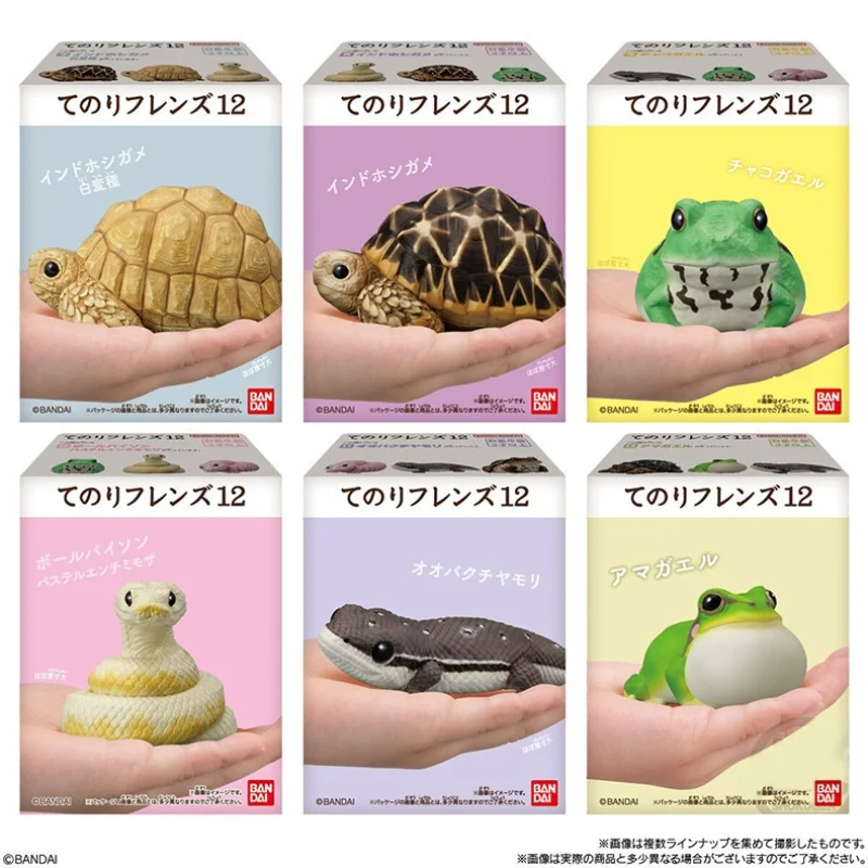 

Bandai Food Play Hand in Hand с друзьями, милыми друзьями и домашними животными, 12 пулей, черепах, черепах из кожи аллигатора, толстым хвостом.