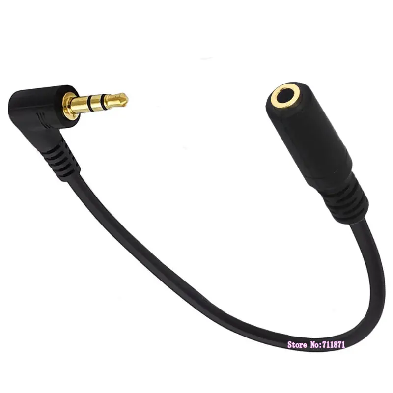 Gold plated pure copper Stereo TRS 3.5 Male to Female Audio Adapter Extension Cable Line TRS 3.5mm Male Female Audio Cord Wire