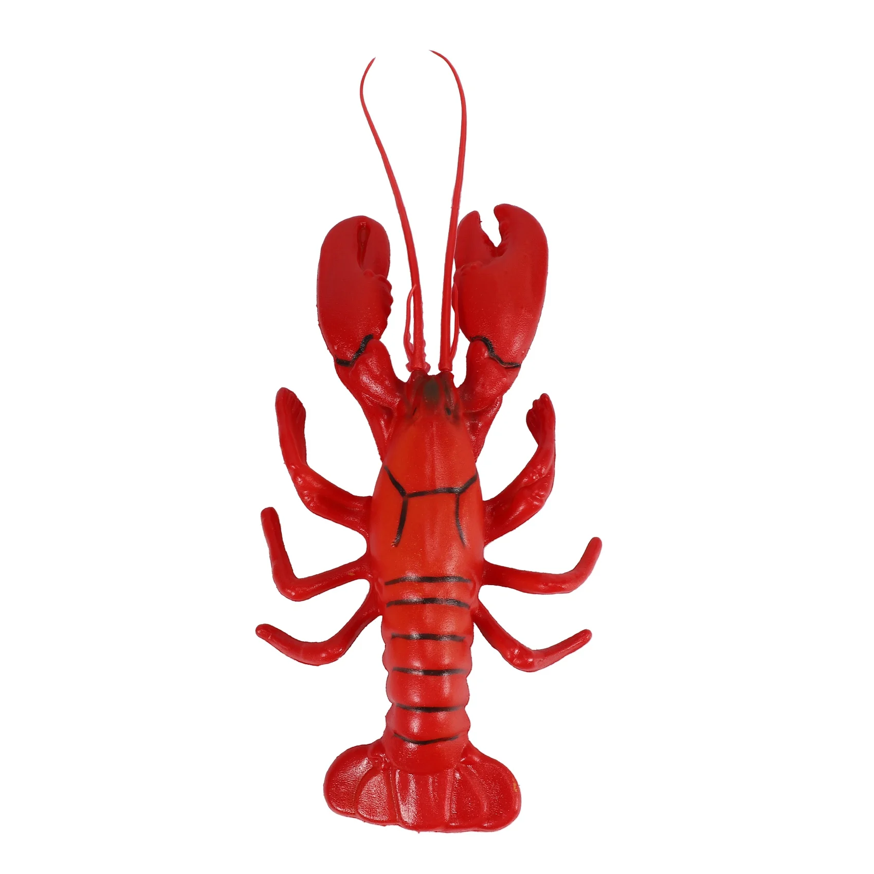 12 x 5 inch Big Fake Lobster Model for Dispaly Artificial Marine Animals Decoration