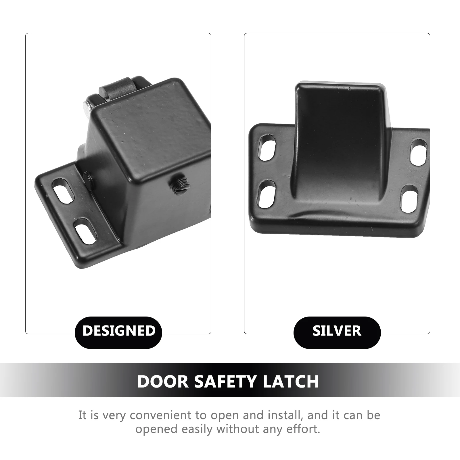 

Aluminum Alloy Pressure Pin Rv Latch Bolt Modified RV Lock Compartment Auto Travel Simple Portable DIY High Quality Paint Room