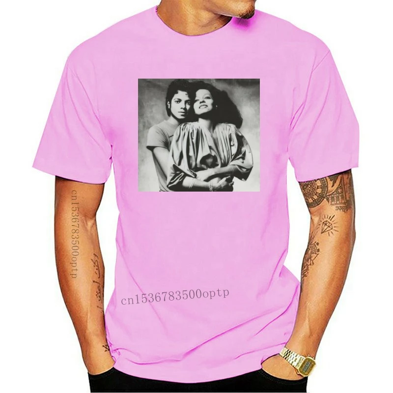 New Vintage Diana Ross And Michael Jackson Retro T Shirt Size S M L Xl 2Xl Harajuku Tee Shirt