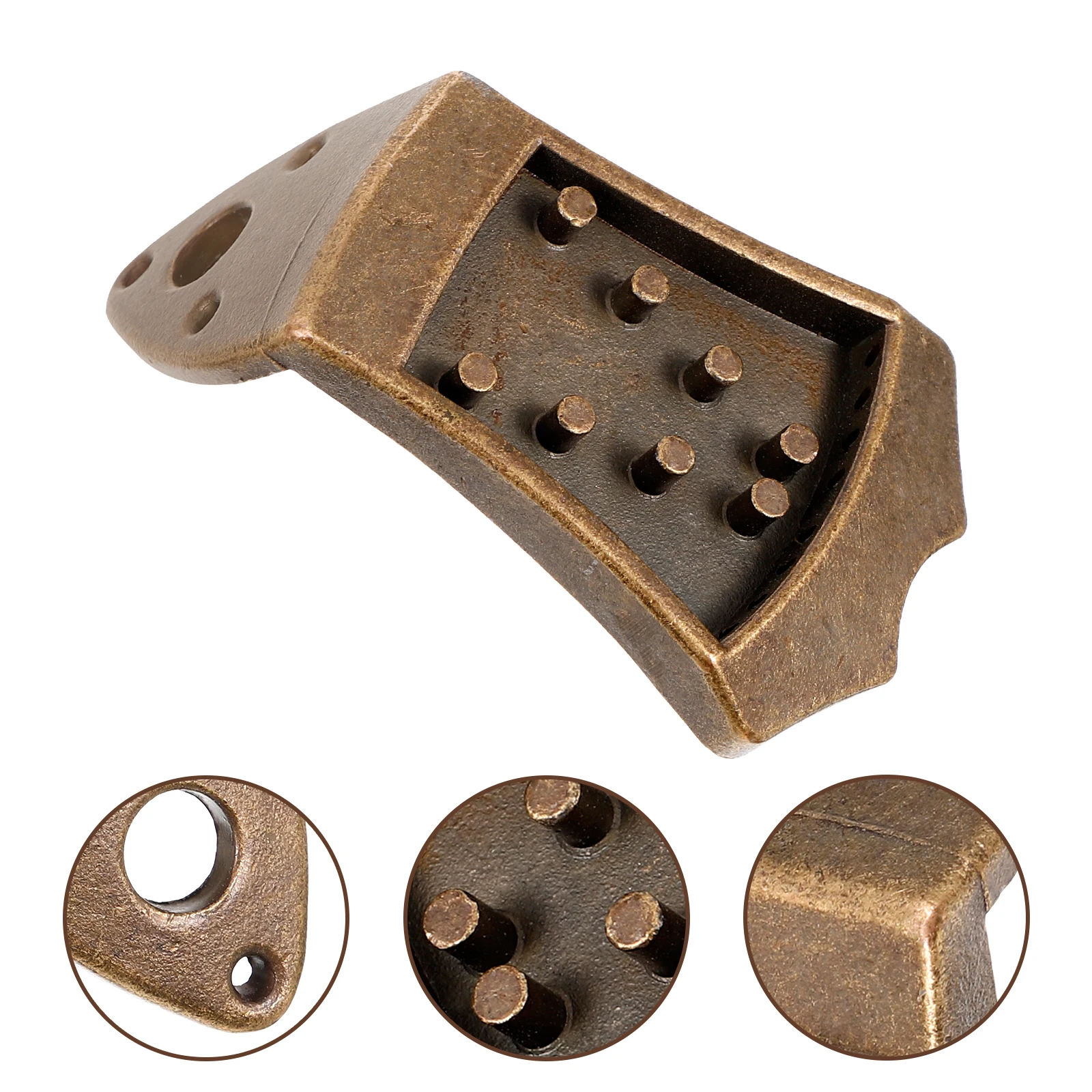 

1 Set 8 String Mandolin Tailpiece Replacement Metal Bridge Durable String Instrument Accessories Tuning Repair Tool Gift For