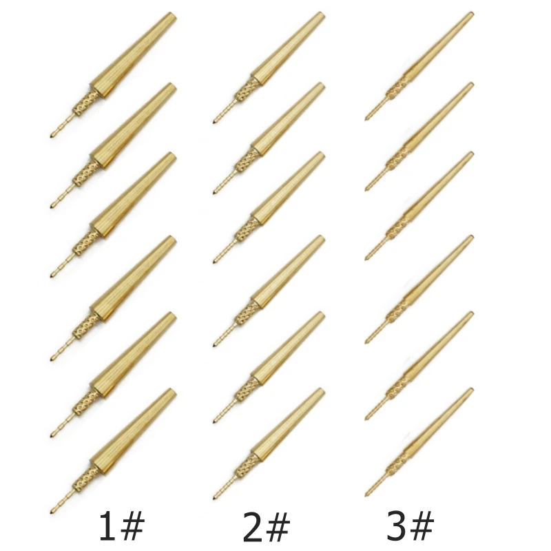 100Pcs Dental Lab Brass Dowel Pins Single Nail for Plaster Stone Die Model Work