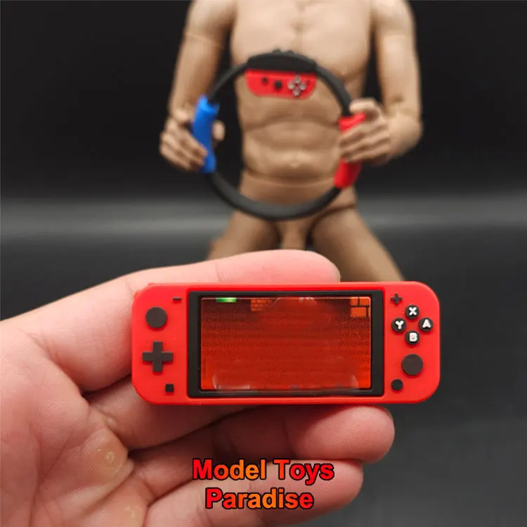 1/6 Scale Soldier Mini Games Console Retro Handheld Game Player Dollhouse Scene Accessories Fit 12inch Action Figure Model