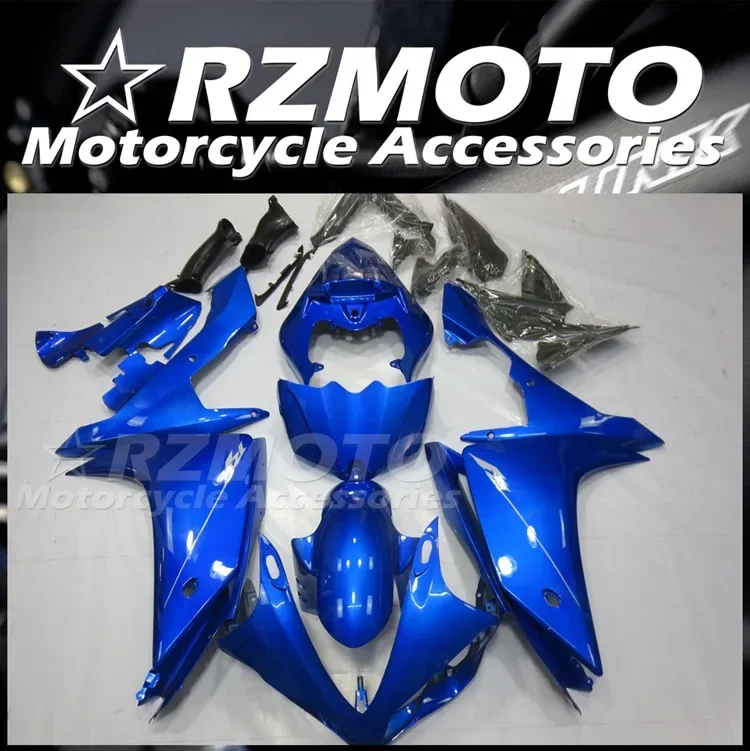 

4Gifts New ABS Motorcycle Whole Fairings Kit Fit For YAMAHA YZF-R1 R1 2007 2008 07 08 Bodywork Set Custom Blue