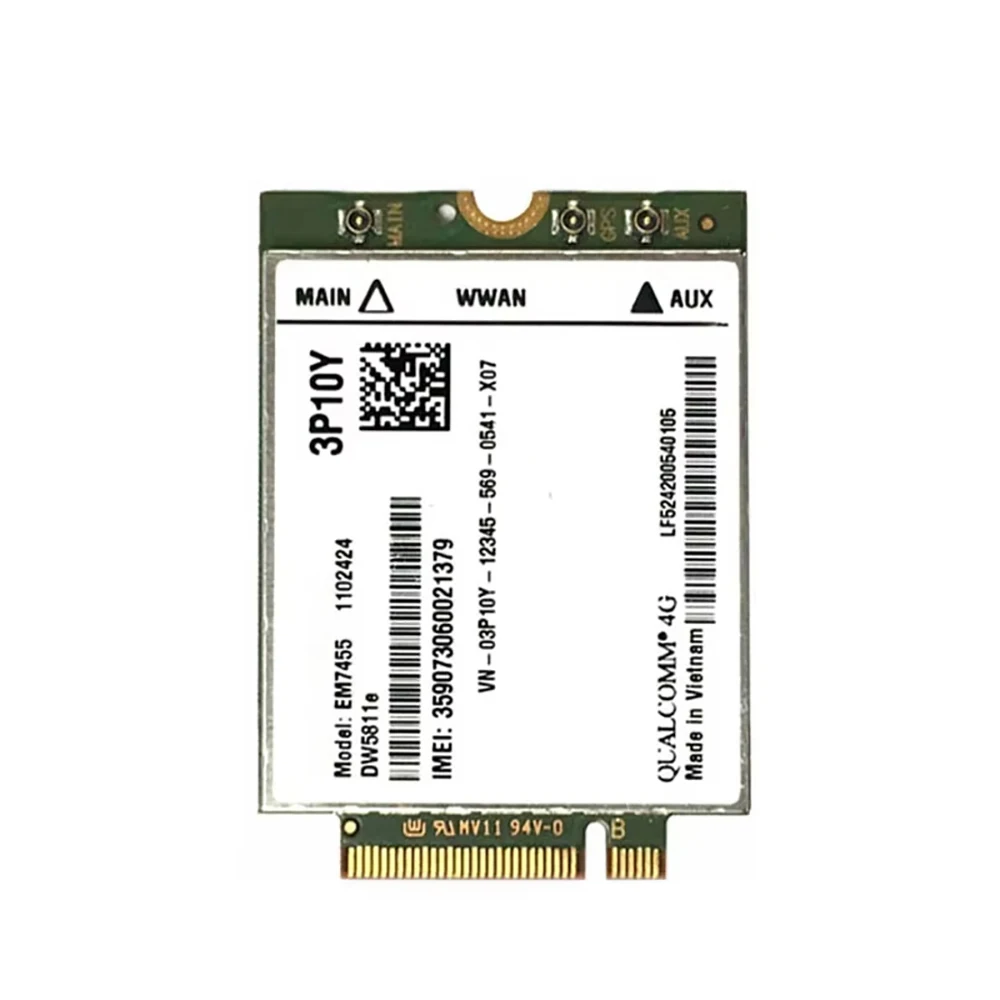 EM7455 DW5811e LTE Cat6 M.2 Module 4G WWAN Card ForE7270 E7470 E7370 E5570 7480 7490 7400 7280 7390 7370 Laptops view 5