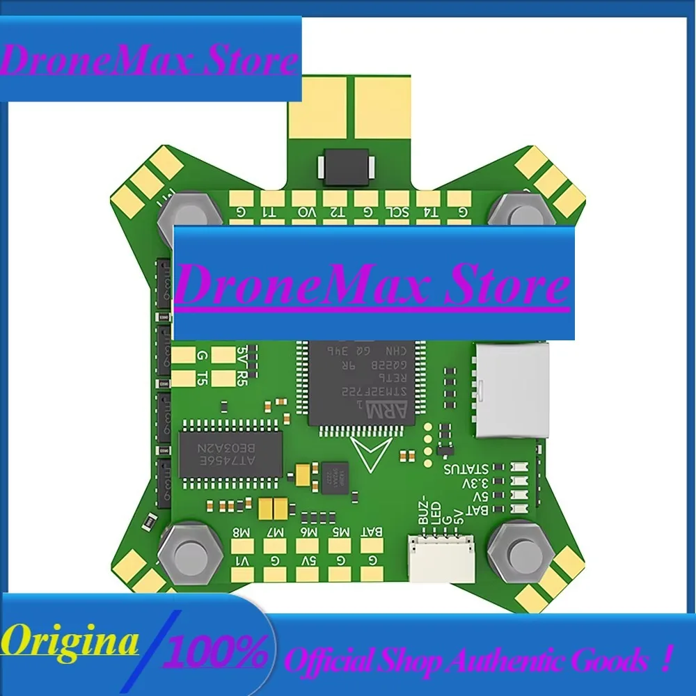 DroMaIFlight BLITZ F722 F7 Flight Controller ICM42688 OSD Flash 32MB Barometer W/ E55S 4in1 2-6S ESC/ 1.6W VTX For RC FPV Drone