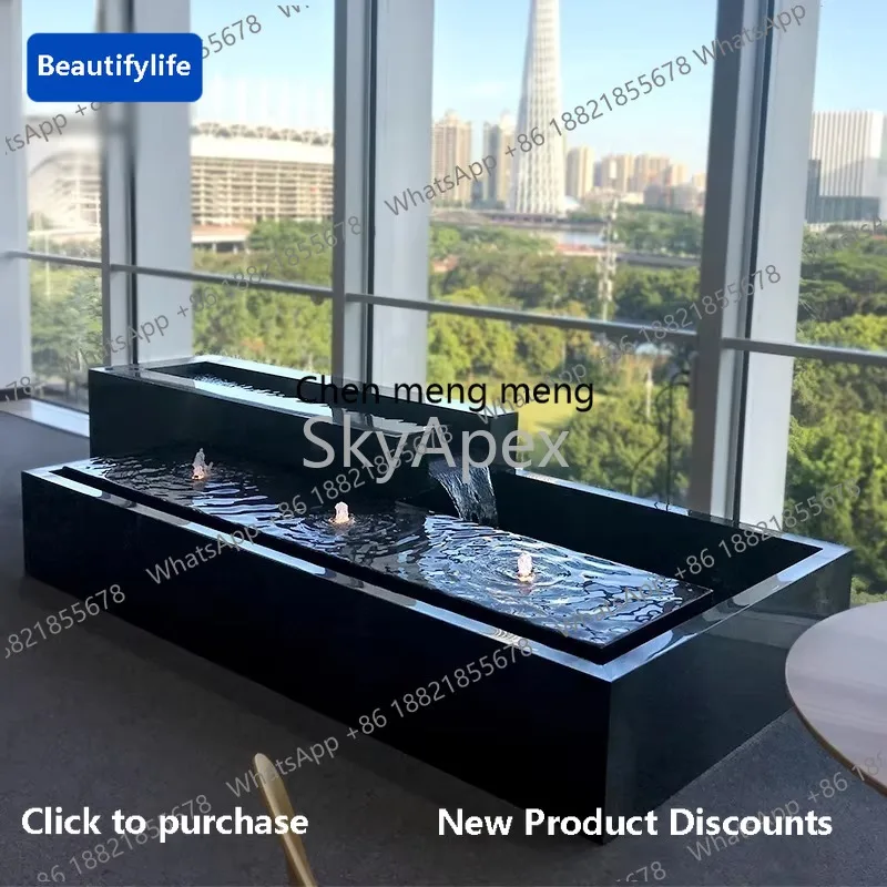 

Горячая распродажа: Роскошный квадратный двухслойный фонтан-водопад A56 – бесшумный и энергосберегающий, со светодиодной подсветкой, из стали и гранита, для дома.