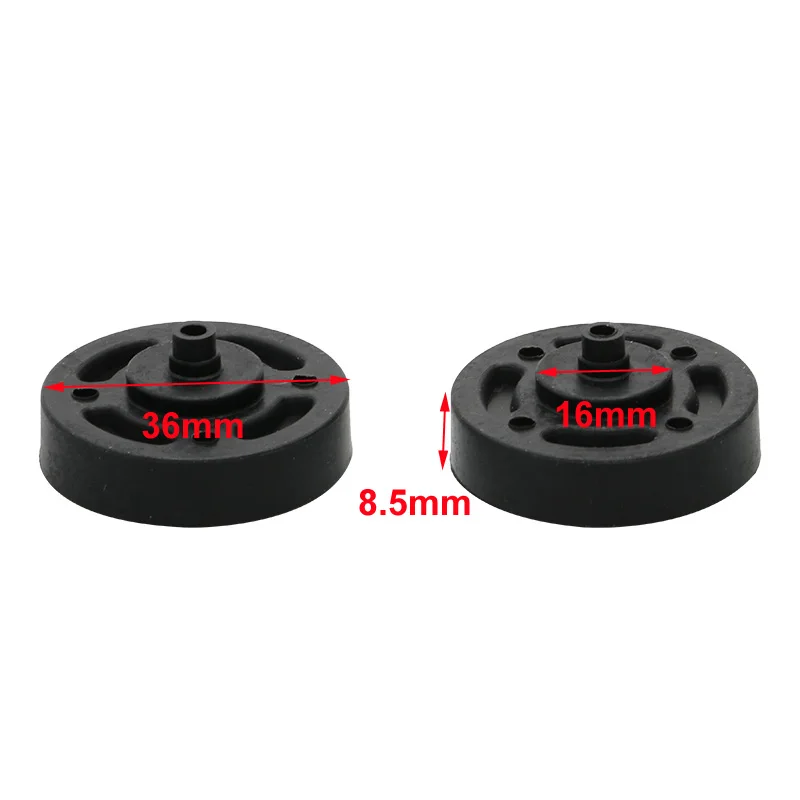 12V Large Power 550 Dedicated High Speed Motor with 3-Blade Screw Propeller Waterproof Gasket Kit for RC Bait Boat Machine