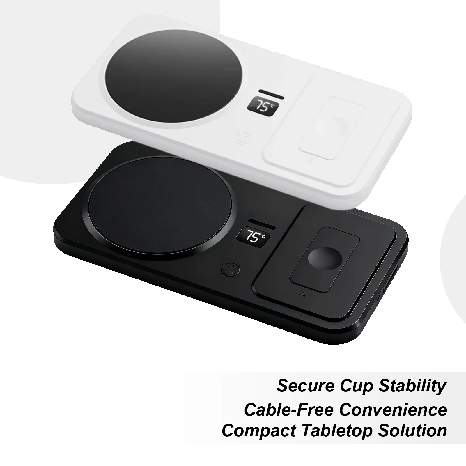 Coffee Warmer Smart Coffee Heater Multifunctional household intelligent constant temperature coaster with Wireless Phone Charger