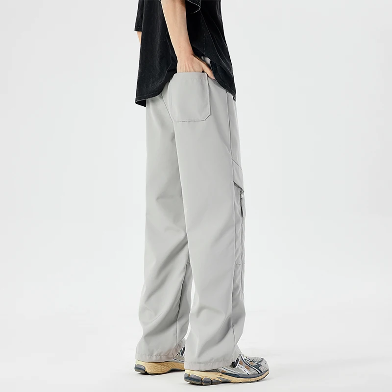 Celana Panjang Baru Celana Panjang Pria Olahraga Pria Musim Semi dan Musim Panas Merek Trendi Celana Lebar Longgar Produk Seks Pakaian Y2k Pakaian Pria