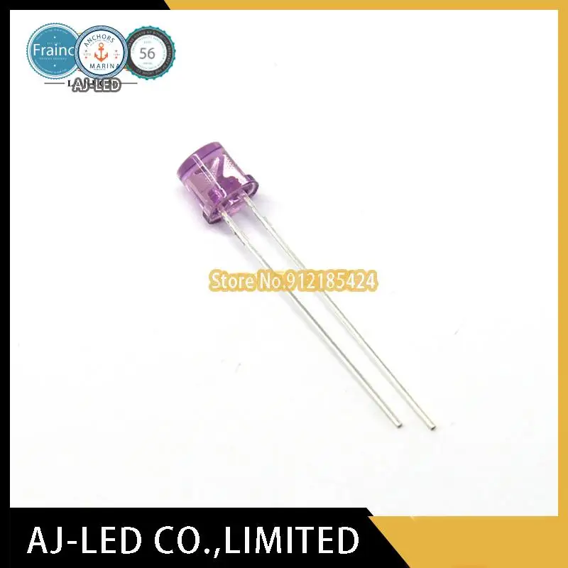 10pcs/lot SFH485P flat head purple infrared emitting light-emitting diode 5mm wavelength 880nm angle ±40° new