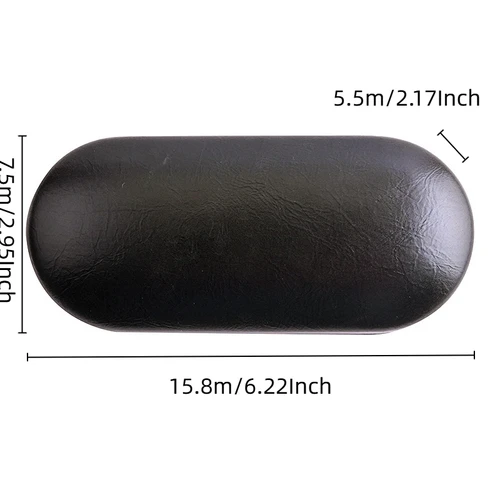 Imagen 2 del producto Estuche para gafas de doble capa, carcasa dura de doble uso, gran capacidad, antipresión, estuche para gafas de contacto portátil, estuche de almacenamiento de viaje Unisex