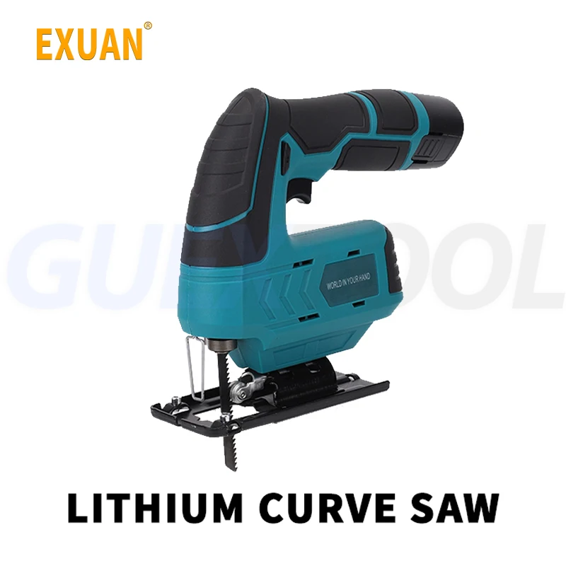 450W Rechargeable Cutting Machine Small Electric Backsaw Woodworking Cutting Machine Lithium Battery Curved Saw Carpenter Saw